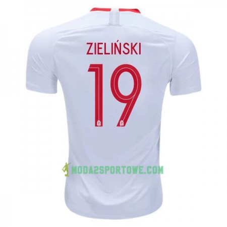 Koszulka Polska Piotr Zielinski 19 Mistrzostwa Świata 2018 Domowe Stroje Piłkarskie